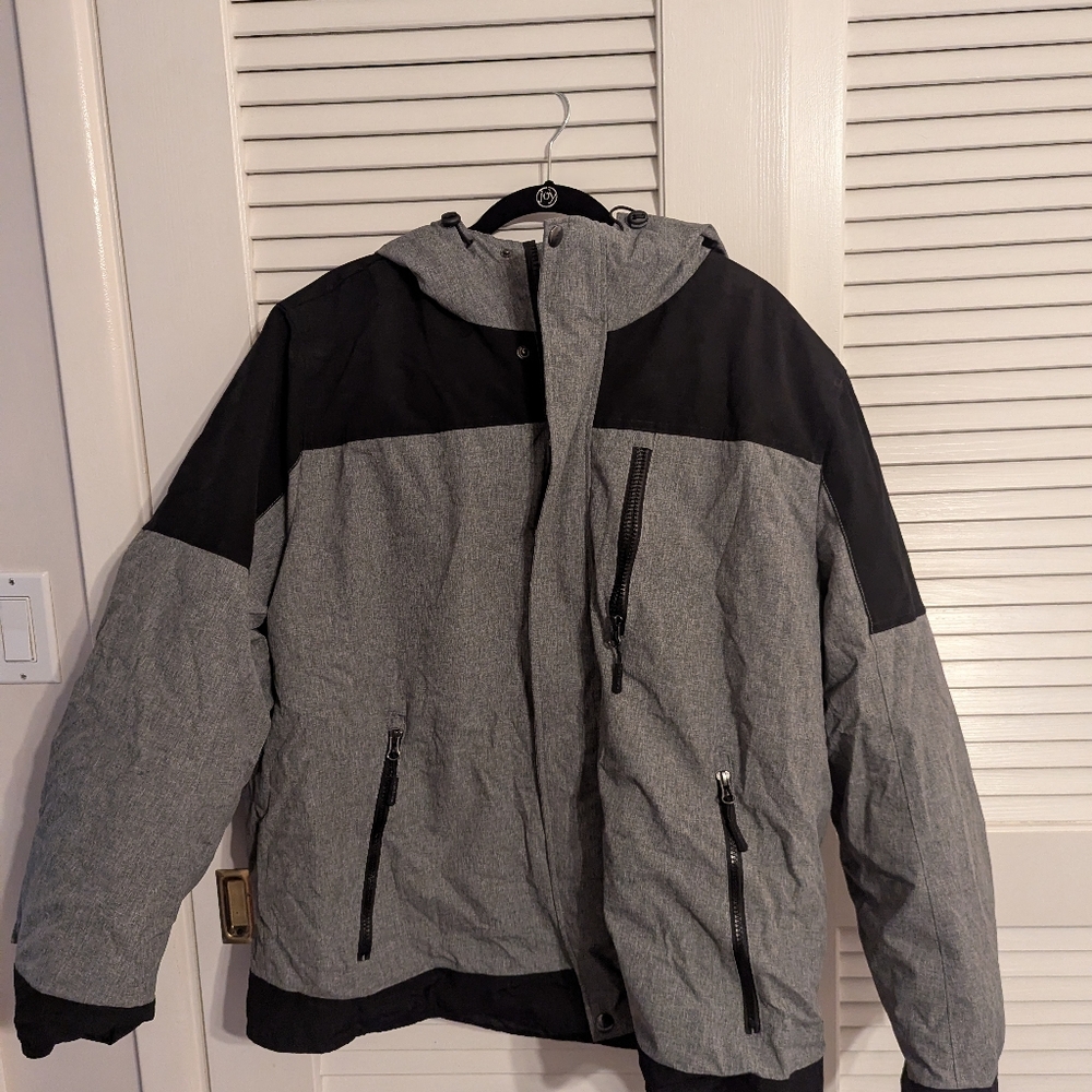 Club Room 3 In 1 Men's Gray and Black Jacket - Picture 8 of 8